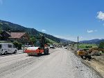 Spielt das Wetter mit, soll am 22. und 23. Juni die verlegte B 320 asphaltiert werden. © A16