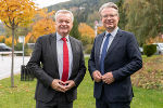 LH Christopher Drexler (r.) und LH-Stv. Anton Lang. © Land Steiermark/Binder