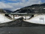 Bis voraussichtlich Anfang Juni wird die Brücke generalsaniert.