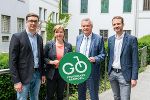 Präsentierten gemeinsam neue Radverkehrsprojekte in Graz: Markus Kronheim (Stadt Graz), Vizebürgermeisterin Judith Schwentner, LH-Stv. Anton Lang und Peter Sturm (Land Steiermark, v.l.). © Land Steiermark/Resch Präsentierten gemeinsam neue Radverkehrsprojekte in Graz: Markus Kronheim (Stadt Graz), Vizebürgermeisterin Judith Schwentner, LH-Stv. Anton Lang und Peter Sturm (Land Steiermark, v.l.).