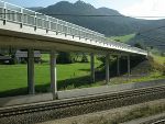 Die Talbrücke Wald wird saniert.