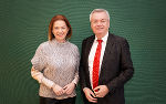 LH-Stv. Anton Lang und Landesrätin Simone Schmiedtbauer.