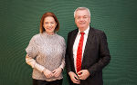 LRin Simone Schmiedtbauer und LH-Stv. Anton Lang.