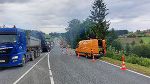 Aufgrund der Bauarbeiten wird es auf der B 76 ziemlich eng. © A16