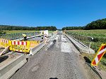 Die Bauarbeiten an der Ragerwitzbachbrücke I sind angelaufen © Land Steiermark